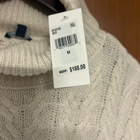 Splendid Cable Knit Turtleneck Sweater - Picture 4 of 5